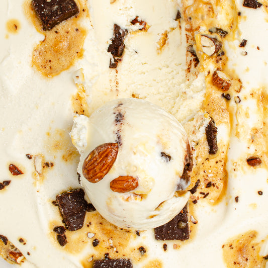 Almond Brittle with Salted Ganache (GF) Pint