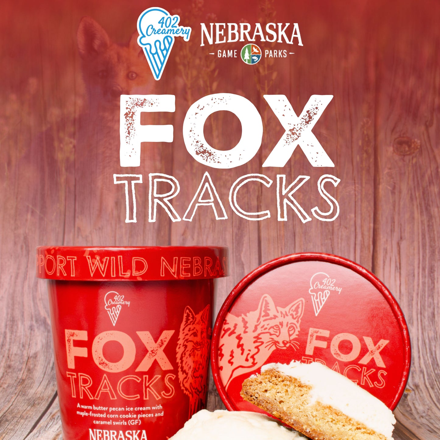 "Fox Tracks" (GF) with Nebraska Game & Parks