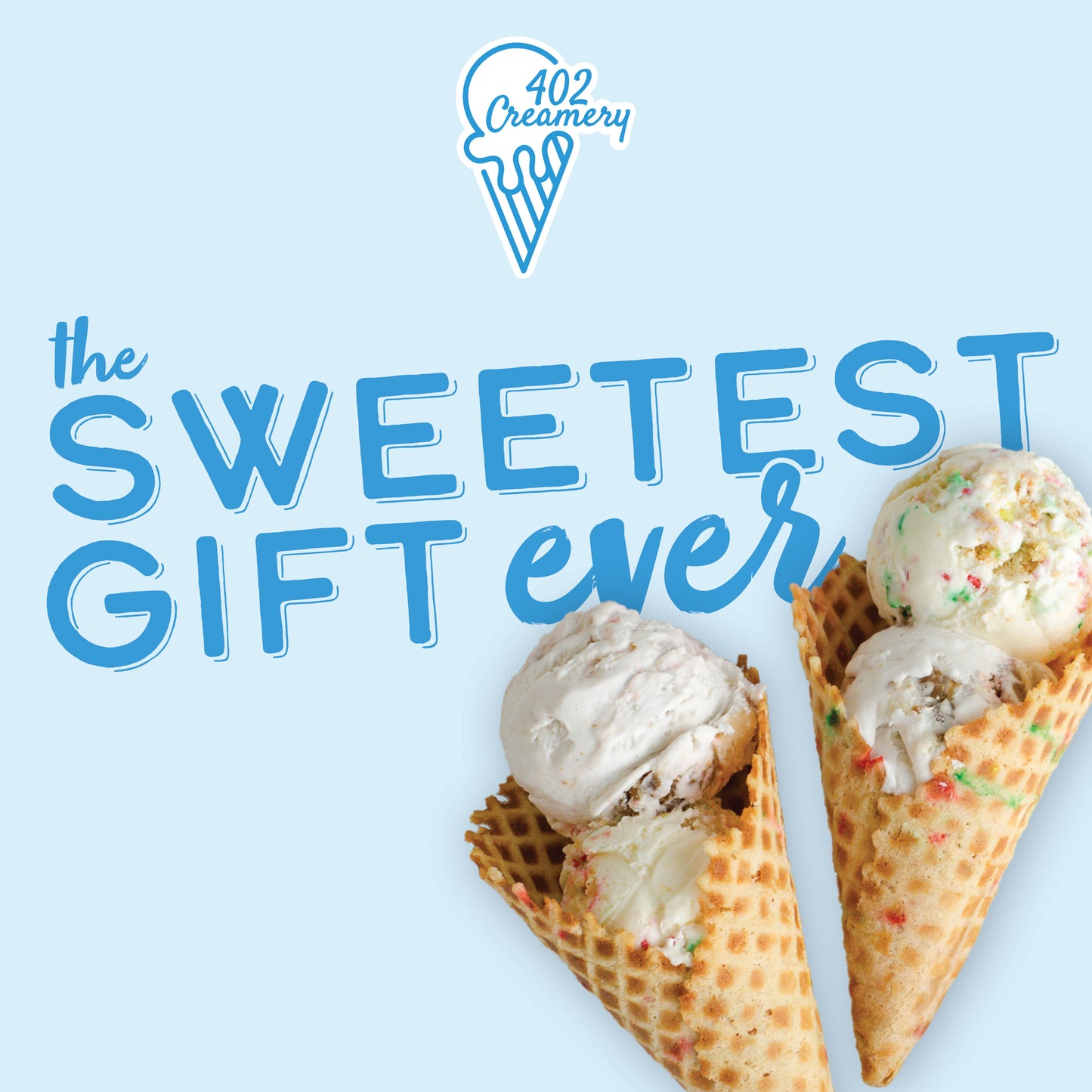 (402) Creamery E-Gift Card *Redeemable only for Nationwide Shipping*